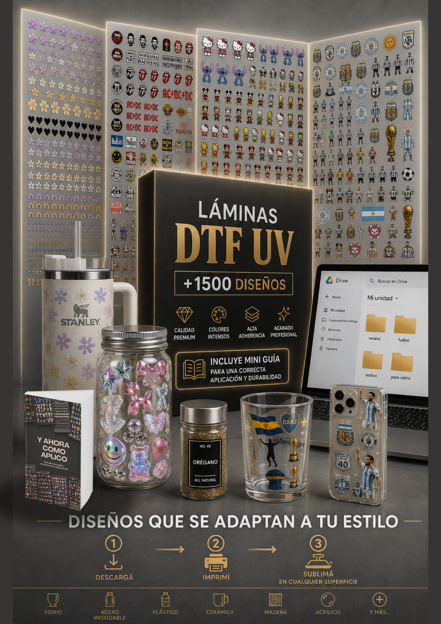 PACK DTF UV